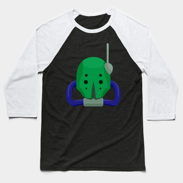 Scube Dude Baseball T-Shirt by ThanksAnyway